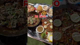 Family Platter Srif Rs 2400 Mein 😵🤩 shorts dumhybhae ytshortsvideo korangi msmvlogs [upl. by Ammadis]