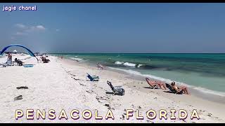 Pensacola Beach Florida  PENSACOLA BEACH  momampcole chanel [upl. by Packton]