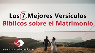 👩‍❤️‍👨 Los 7 Mejores Versículos Bíblicos sobre el Matrimonio Citas Bíblicas para Parejas [upl. by Ricca]