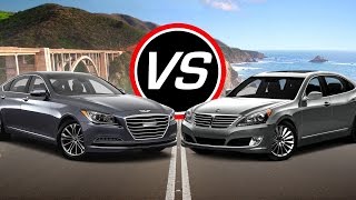 2016 Hyundai Genesis V6 vs Equus  Spec Comparison [upl. by Magee783]