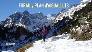 Forau dAIGUALLUTS en pre Navidad un paraje singular del Pirineo  Valle de Benasque Huesca [upl. by Aitnas]