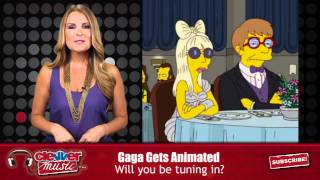 Lady Gaga to Guest Star on The Simpsons [upl. by Madalyn]