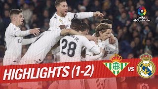 Highlights Real Betis vs Real Madrid 12 [upl. by Zwick]