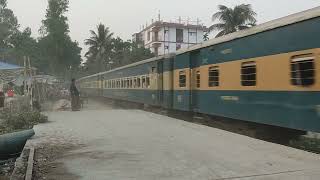 Bangladesh railwayJaforshahi stationJaforshahiSarishabariJamalpurMymensingAgnibina express [upl. by Sherburne]