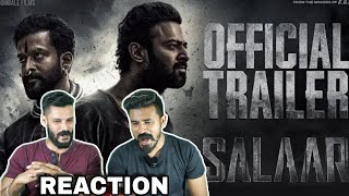 Salaar Ceasefire Official Trailer Reaction  Prabhas Prithviraj Prashanth Neel  Entertainment Kizhi [upl. by Retrak]