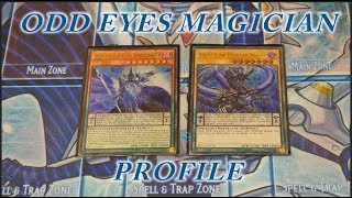 YUGIOH ODD Eye Magician Deck Profile [upl. by Atsirtal]