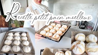 Recette de petits pains moelleux du nouveau chez moi🤩 [upl. by Zalucki378]