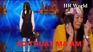 EngVietsub Riana Màn ảo thuật ma ám khiến các giám khảo sợ chết khiếp Asias Got Talent 2017 [upl. by Laekim]