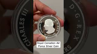 The Royal Canadian Air Force Centennial Silver Coin  Sprott Money Collectibles [upl. by Hashim]