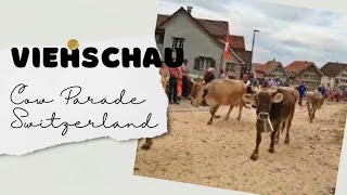 VIEHSCHAU HUNDWIL 2023  Swiss Cow Parade Appenzell Ausserrhoden Switzerland [upl. by Almeeta]