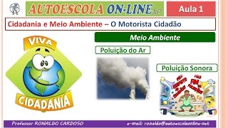 34 Meio Ambiente  Cidadão x Trânsito  Tipos de Poluentes  Tipos de Poluição [upl. by Yaker]