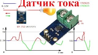 Обзор и тест датчика тока GY712 5A [upl. by Barnes]