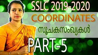 Coordinate Geometry Class 10 In Malayalam  SSLC Maths Coordinates In Malayalam  PART 5 [upl. by Arquit]