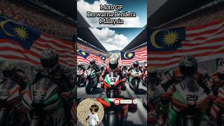 Moto GP Berwarna Bendera Malaysia fypシ゚viral shorts shortvideo fyp motogp anime [upl. by Dennett]