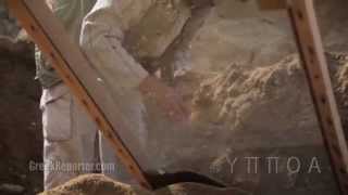 First Ever Video from Inside the Amphipolis Tomb [upl. by Nevuer]