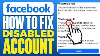 We Disabled Your Account Facebook 180 Days FIX 2024 [upl. by Barrow]