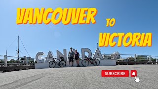 Biking from Tsawwassen to Victoria Harbour [upl. by Pacifa311]