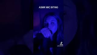 ASMR MIC BITING [upl. by Attenod226]