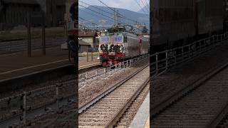 Doppia trazione di E652 in stazione di BressanoneBrixen [upl. by Calvinna]