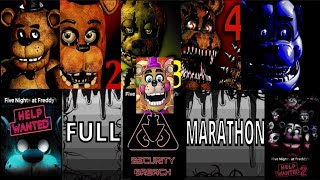 So I did my FIRST FNAF MARATHON [upl. by Olenka]