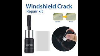 Windshield Chip Repair Kit 2 Bottles Nano Glass Repair  Review [upl. by Ozzy]