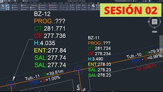 Creación y Edición de Etiquetas en Planta  Buzón y Tuberías en Civil 3D Sesión 02 [upl. by Yentruocal]