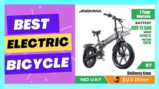 JINGHMA Electric Bike 20 Inch Fat Tires Off Road Ebike 800W 48V 175AH Powerful [upl. by Prima23]