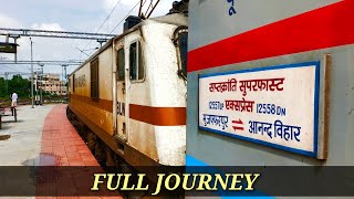 Muzaffarpur To Delhi  FULL JOURNEY  12557 Sapt Kranti Sf Express  Bihar to New Delhi [upl. by Baldwin]