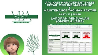 APLIKASI PENJUALAN SALES RETAIL OFFLINE MARKETING DAN MAINTENANCE TAGIHAN FAKTUR PART12 [upl. by Nediarb]