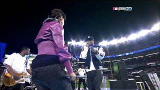 HDTV 720p Jay Z amp Alicia Keys Empire State Of Mind 102909 World Series Game 2 [upl. by Abisia586]