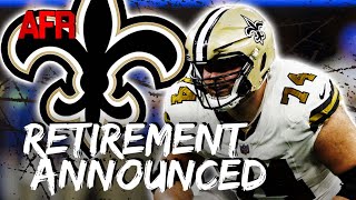 Saints OL James Hurst Retires  OLine An ABSOLUTE MUST For New Orleans In Draft Free Agency [upl. by Venice]