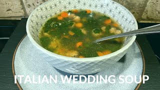 BEST ITALIAN WEDDING SOUP [upl. by Nylazor]