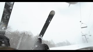 Powder Day at Killington Mountain Vermont 4K POV [upl. by Riordan]