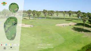 Salgados Golf Course  Hole 8  Par 3 [upl. by Enelrahc844]