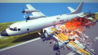 Emergency Landings 43 How survivable are they Besiege [upl. by Lainad]