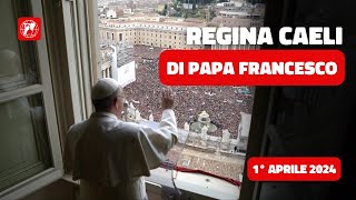 🔴 LIVE  Regina Caeli di Papa Francesco  1° aprile 2024 ore 1200 [upl. by Alius]