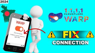 How To Use 1111  WARP Safer Internet VPN App amp Connection Problem Fix  Best VPN App 2024 [upl. by Dlarej]