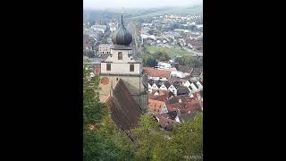 Stiftskirche Herrenberg  Carillonchoral quotVerleih uns Frieden gnädiglichquot am 5102024 [upl. by Enaujed]