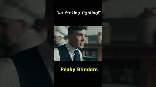 Peaky Blinders  No fXXXing fighting netflix netflixseries peakyblinders peakyblindersedit [upl. by Jacobah]