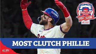 Has Bryce Harper become the most clutch Phillie ever  PHLY Phillies [upl. by Nerta]