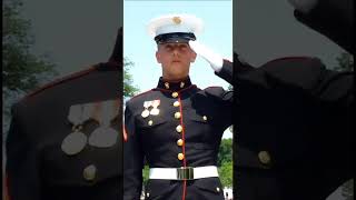 Injured Marine Holds Salute for Three Hours Then bikers suddenly appear during Memorial Day [upl. by Kat]