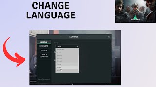 Delta Force How to change language [upl. by Eillit]