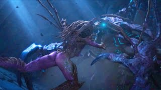 Kerrigan and Artanis Fight with Hybrid Starcraft 2 Protoss  Unlikely Allies in Ulnar Temple [upl. by Penrose]