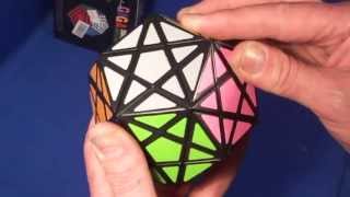 Starminx unboxing amp demo Rubiks Cube type twisty puzzle [upl. by Ras]