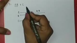 To draw logic circuit from Boolean Expression [upl. by Jablon]