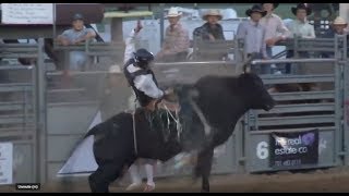 PRCA Rodeo  Roughrider Days  Dickinson ND [upl. by Ardnuasal]