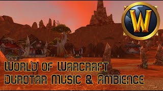 Warcraft Durotar Orc starting zone music amp ambience ASMR for relaxation nostalgic gamers 1 hour [upl. by Areema]