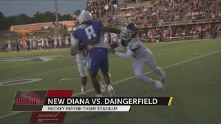 Spotlight Game Daingerfield stays undefeated in district play after win over New Diana [upl. by Jennine]