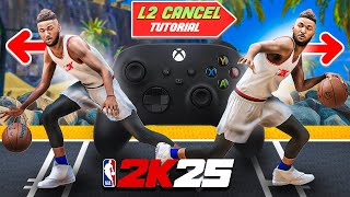 HOW TO L2 CANCEL in NBA 2K25its BACK😈 [upl. by Ahsimrac820]