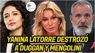 Yanina Destrozo a Mengolini y Duggan quotSOS UNA PAUTERAquot [upl. by Orat]